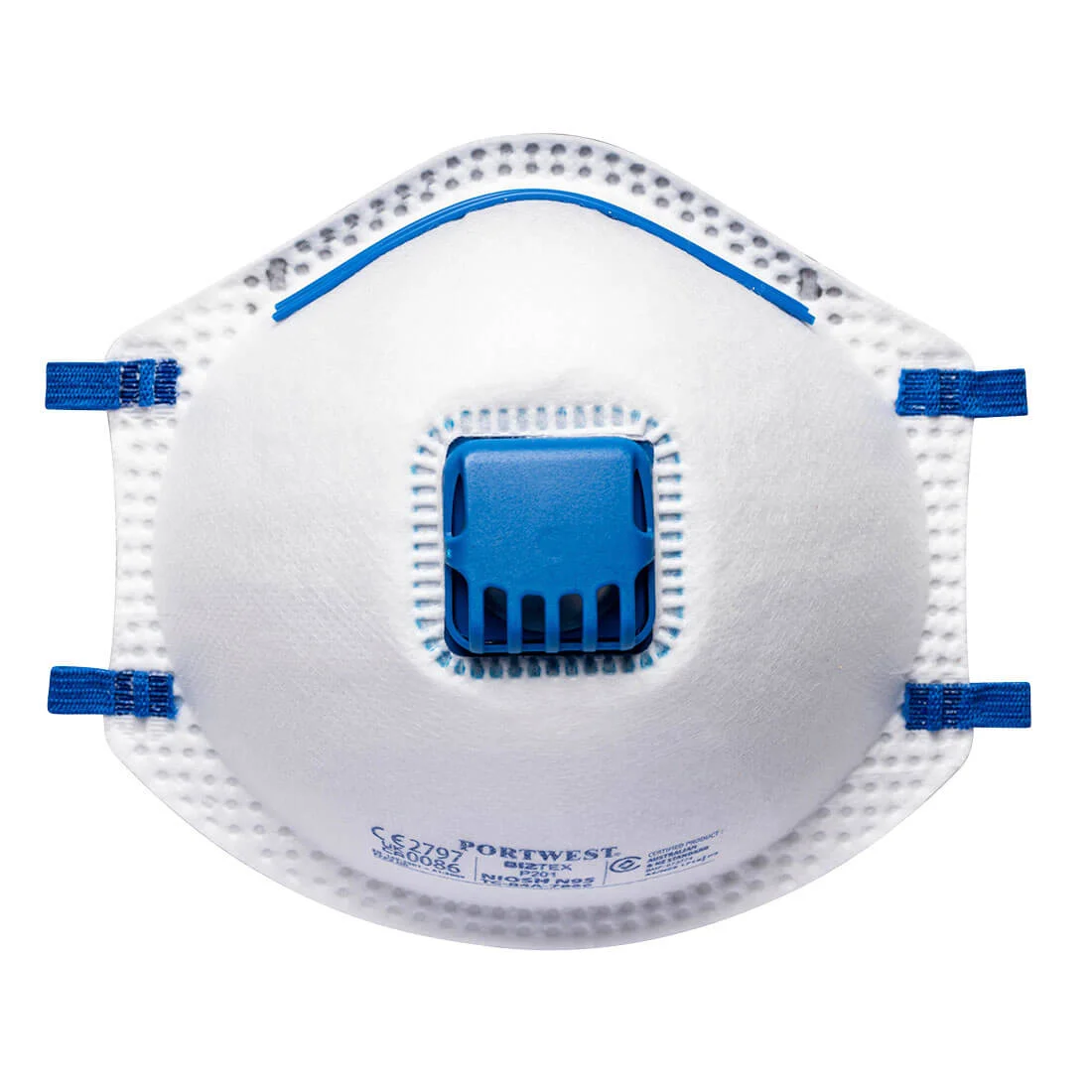 Boite de 10 masques FFP2 avec valve Blanc image