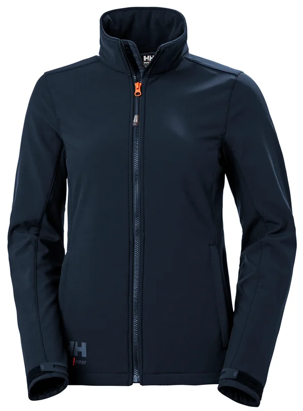 Veste de travail zippée col haut femme LUNA image