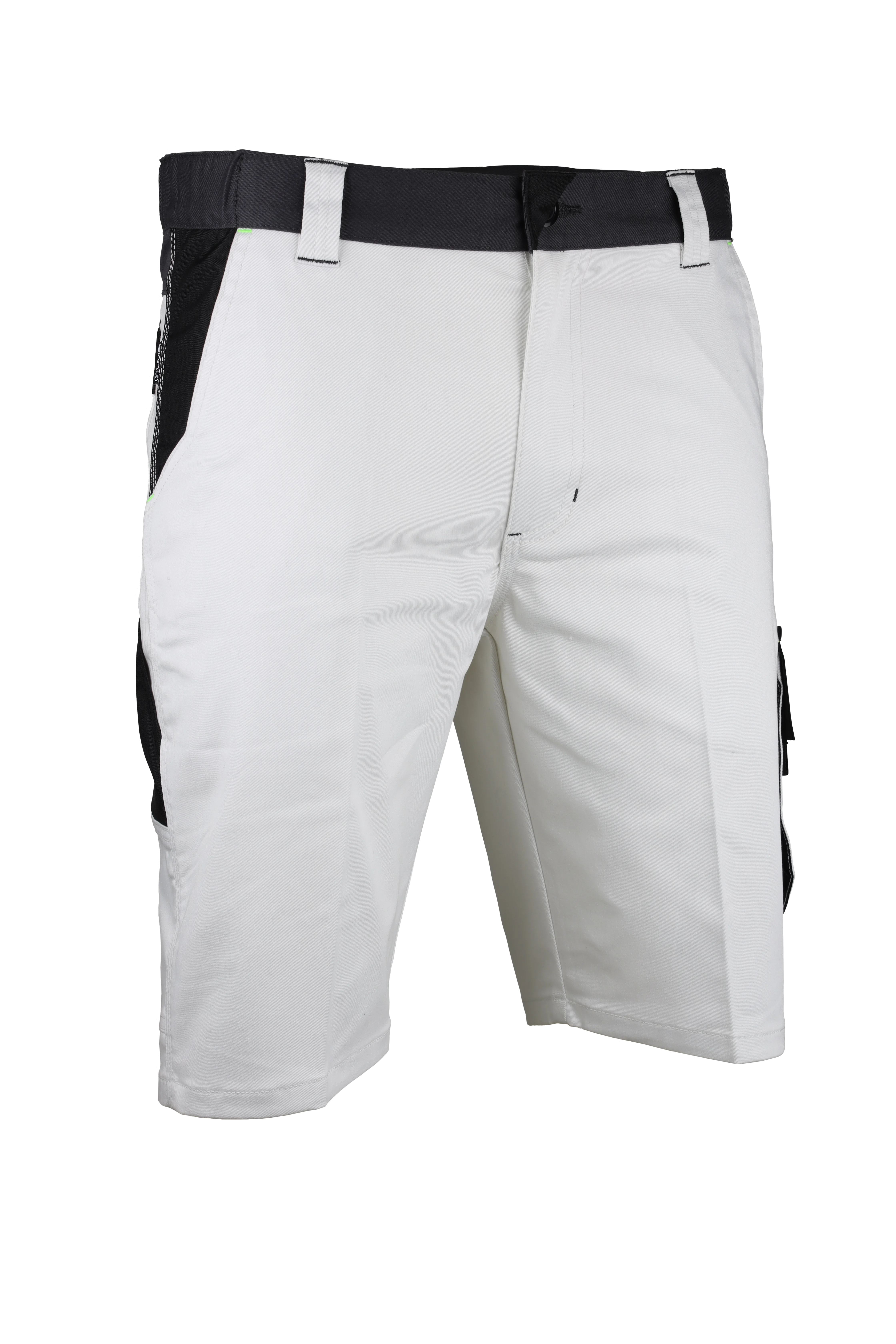 Bermuda de travail THEMIS - BLANC/GRIS charcoal image