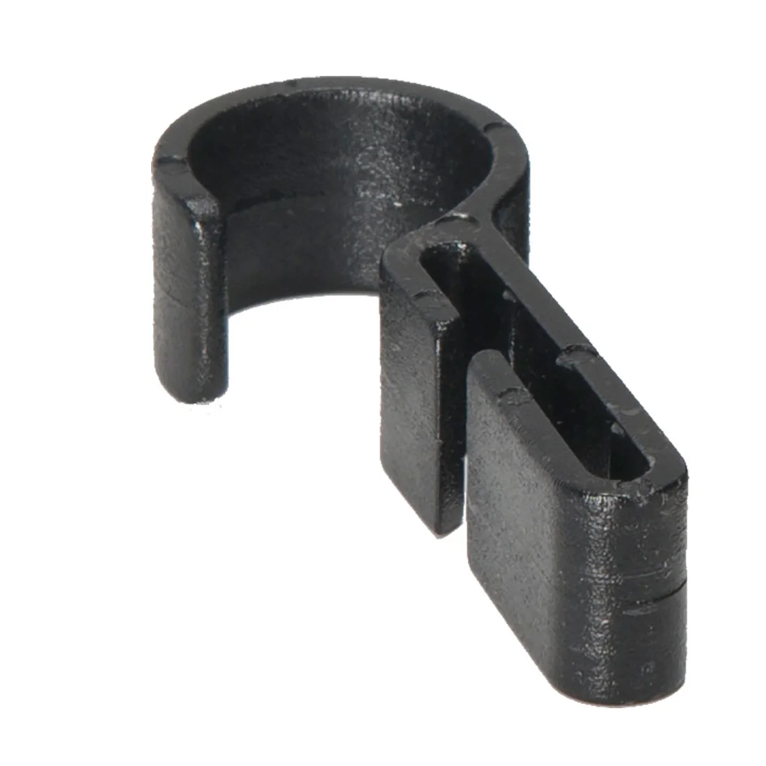 Lot de 100 Clip universel de lampe frontale pour casque de sécurité Noir image