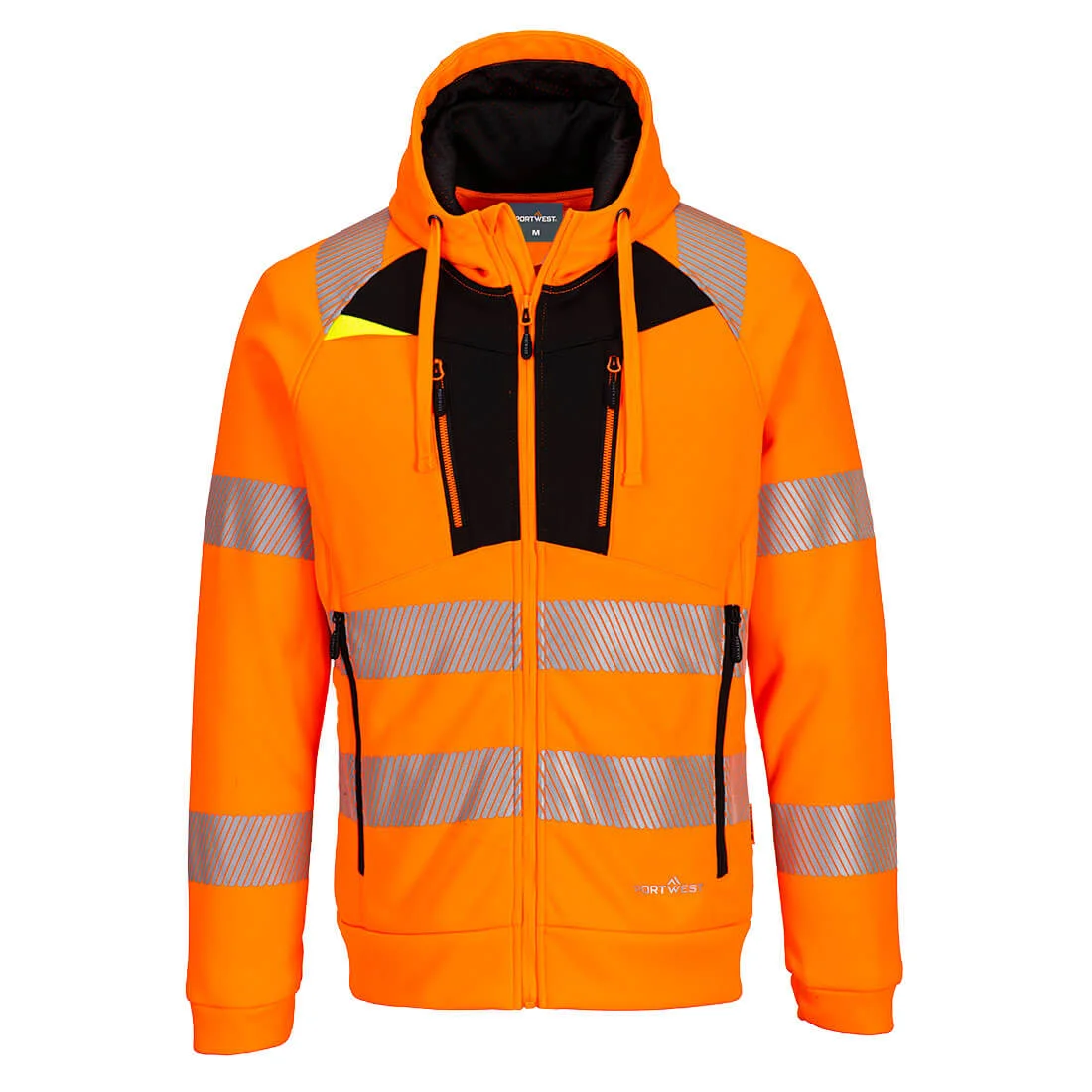 Gilet à capuche zippé Haute-Visibilité DX4 image
