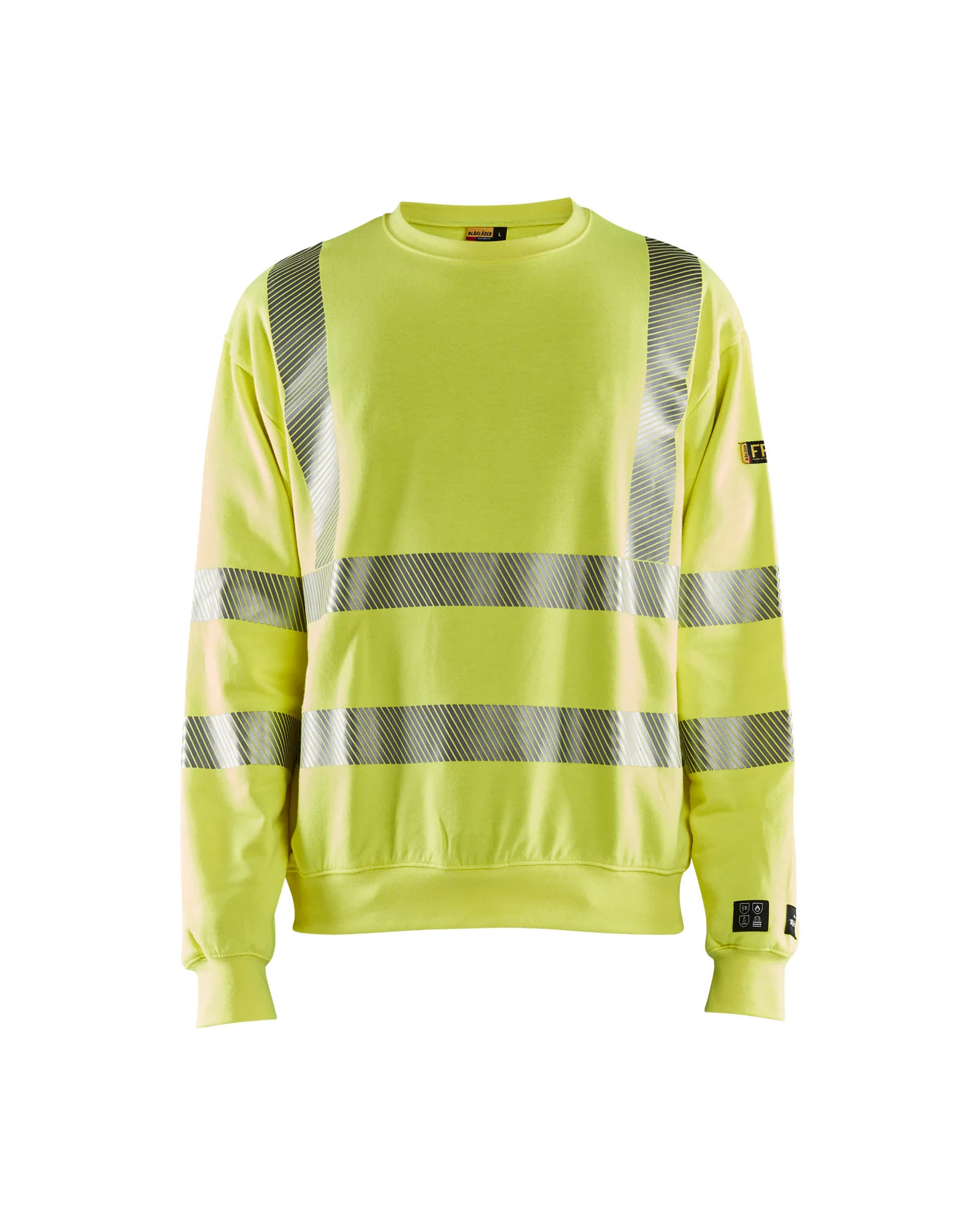 Sweat de travail multinormes 3087 - Jaune fluo image