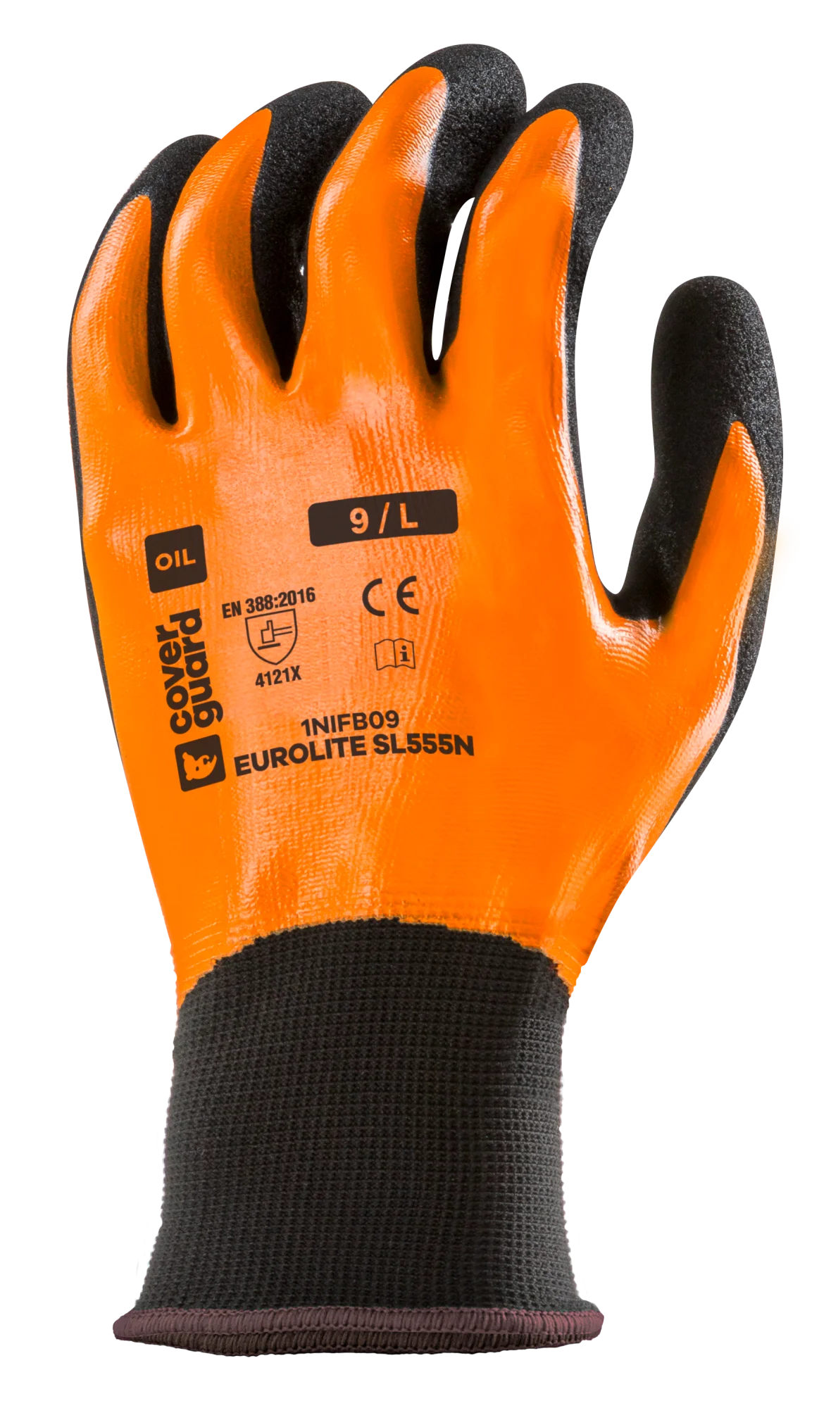 Lot de 10 paires de gants Manutention SIMPLY PRO SL555N end nitrile paume+3/4 dos image