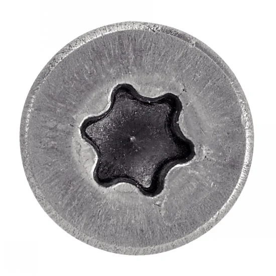 Vis à bois tendre tête fraisée six lobes - Inox A2 image