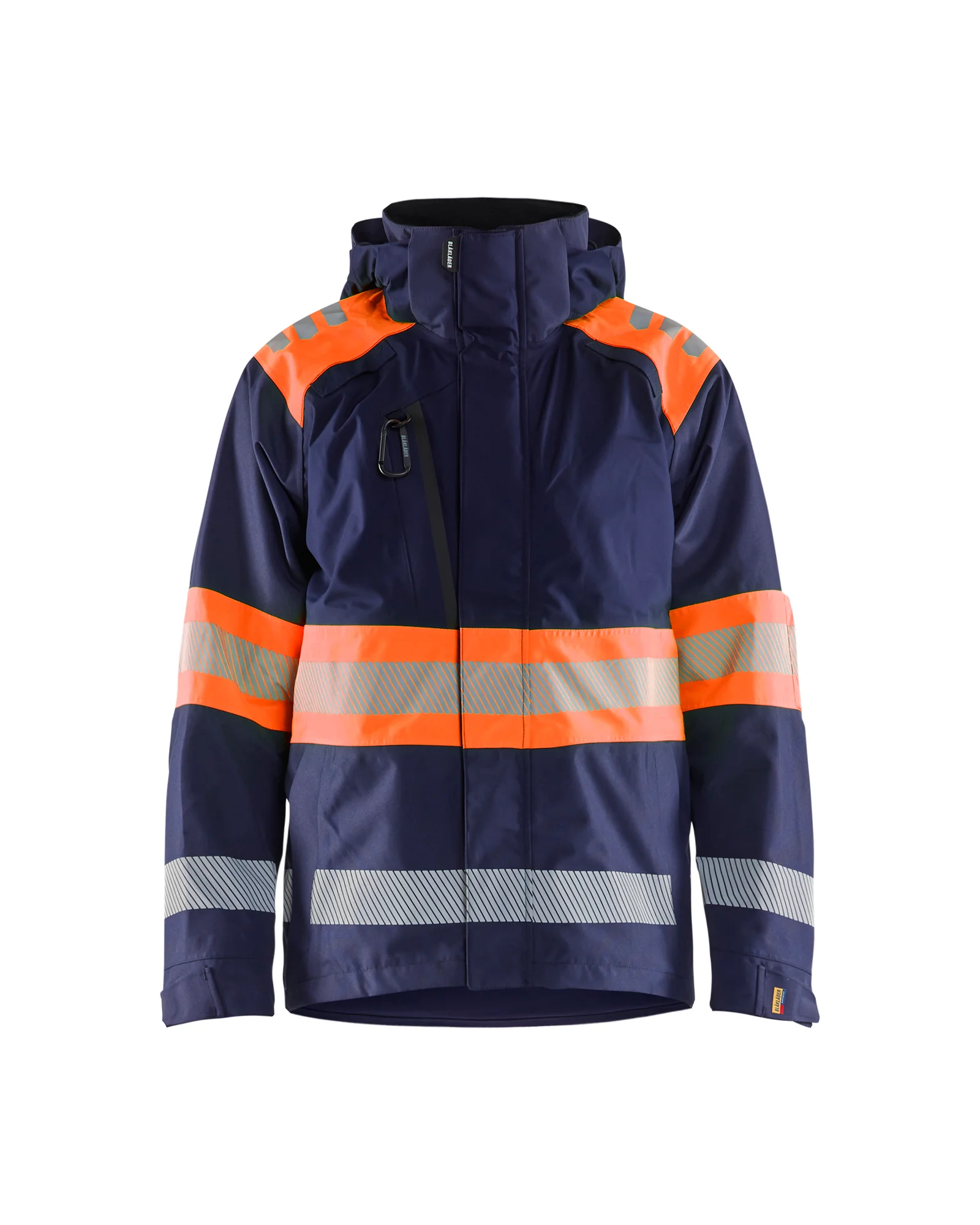 Veste de travail de travail hardshell haute visibilité 4420 - Marine/Orange image