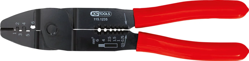 Pince à sertir pour connecteurs ouverts non isolés image