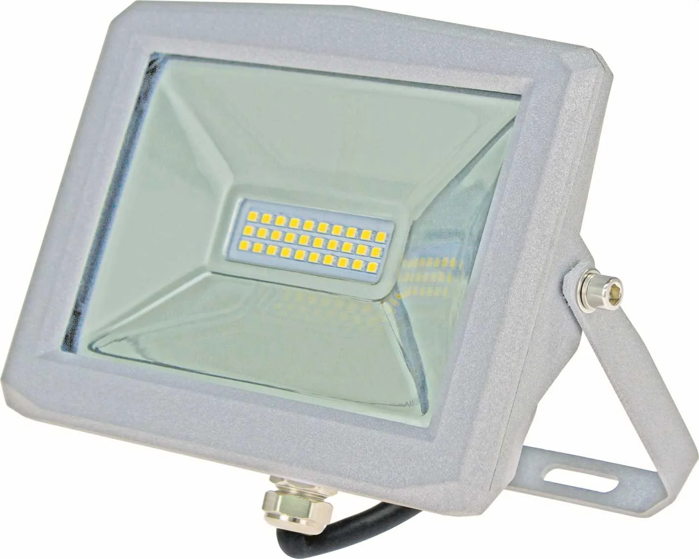 PROJECTEUR MURAL LED PLAT SLIMLINE CORDON 2M H05RN-F 3G1,0 4000K - IP65 image