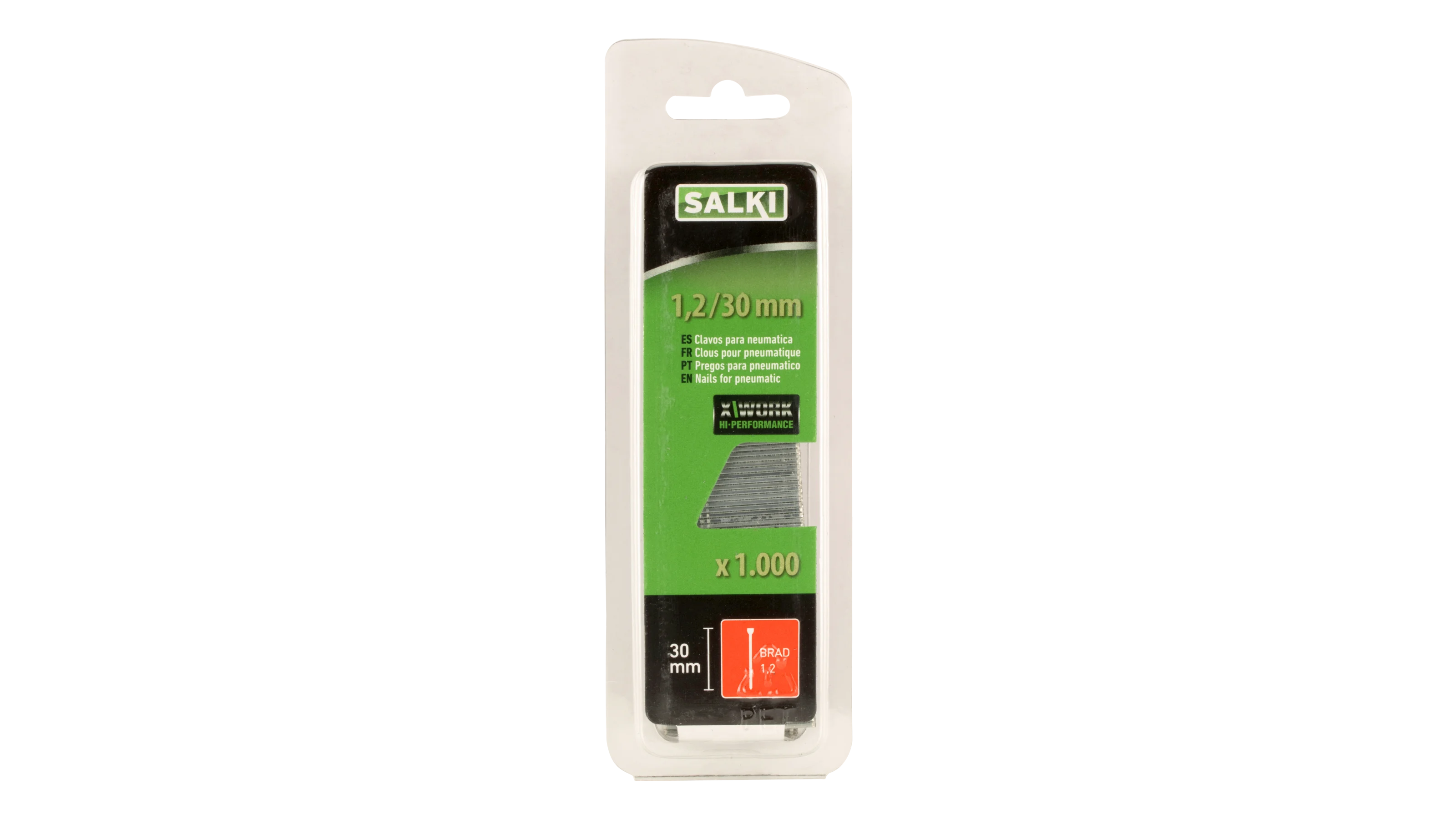 Blister 1000pcs - Clous sans tête BRAD AX 1,2mm image