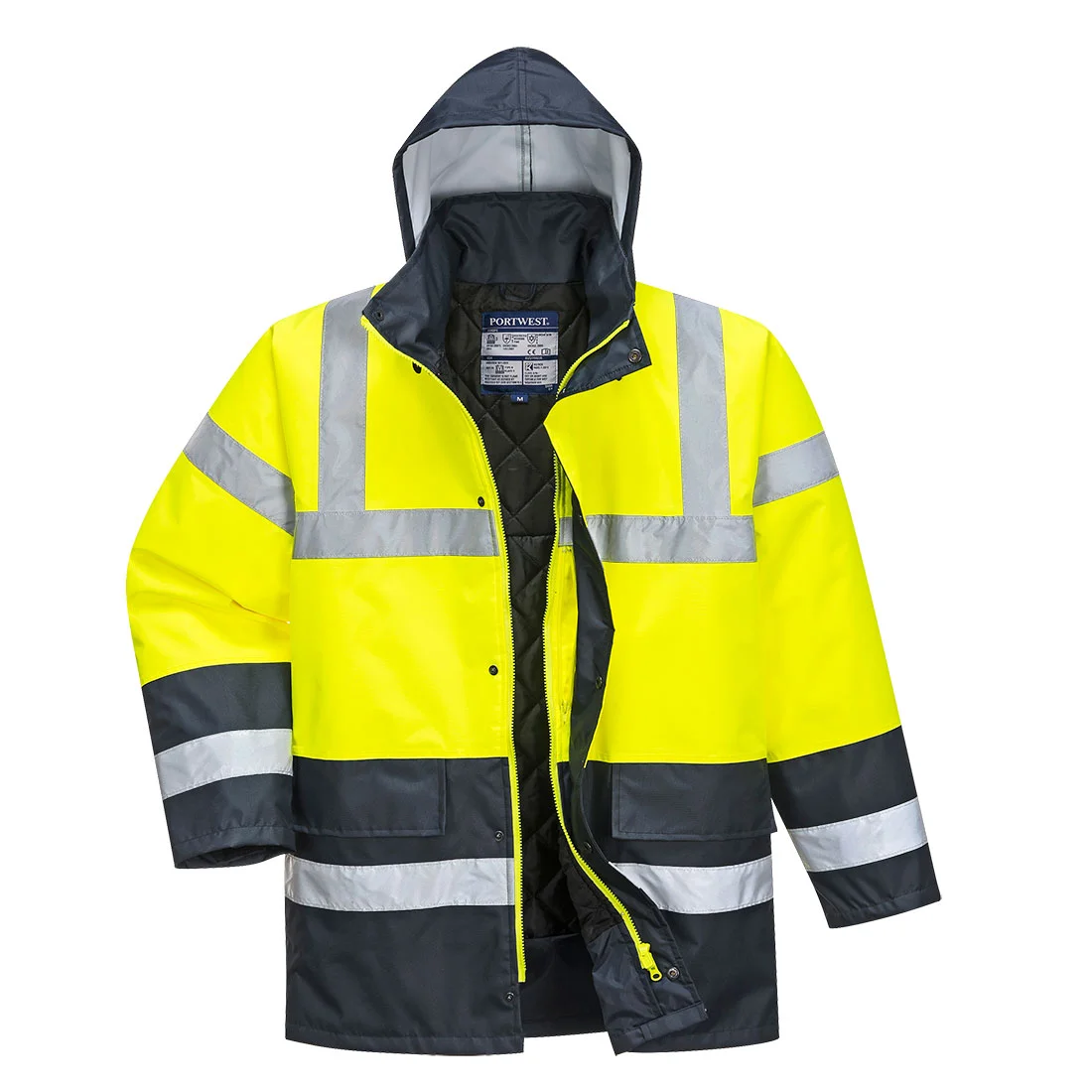 Parka HV Bicolore Jaune/Noir image