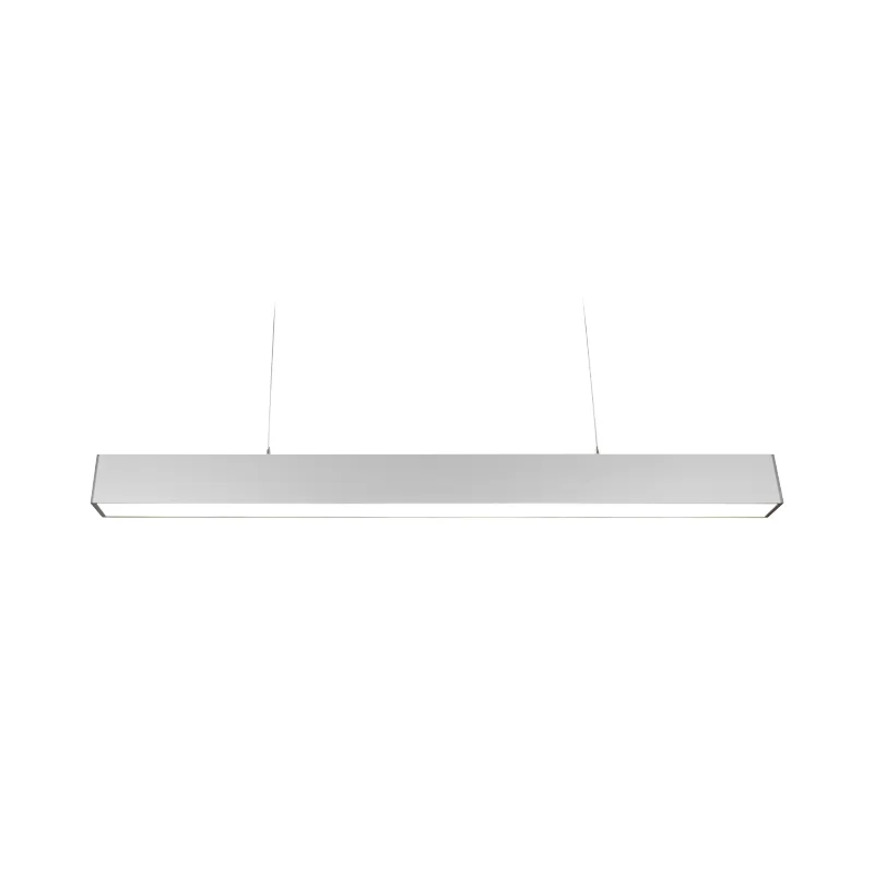 Suspension LED gris LINEO PRISMATIQUE IP21 image