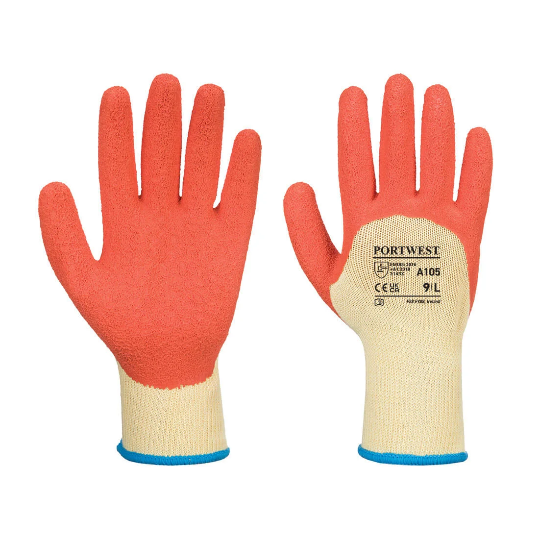 Gants Extra Grip Jaune/Orange image