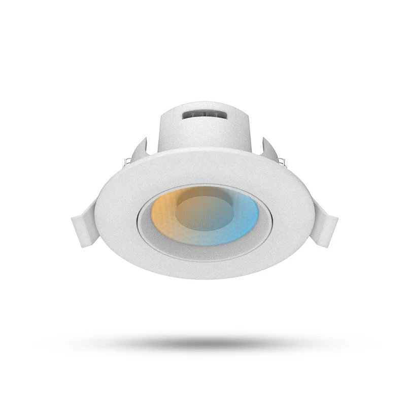 Spot LED orientable CARAT II CCT Ø90mm 9W - 850lm - IP20- Blanc image