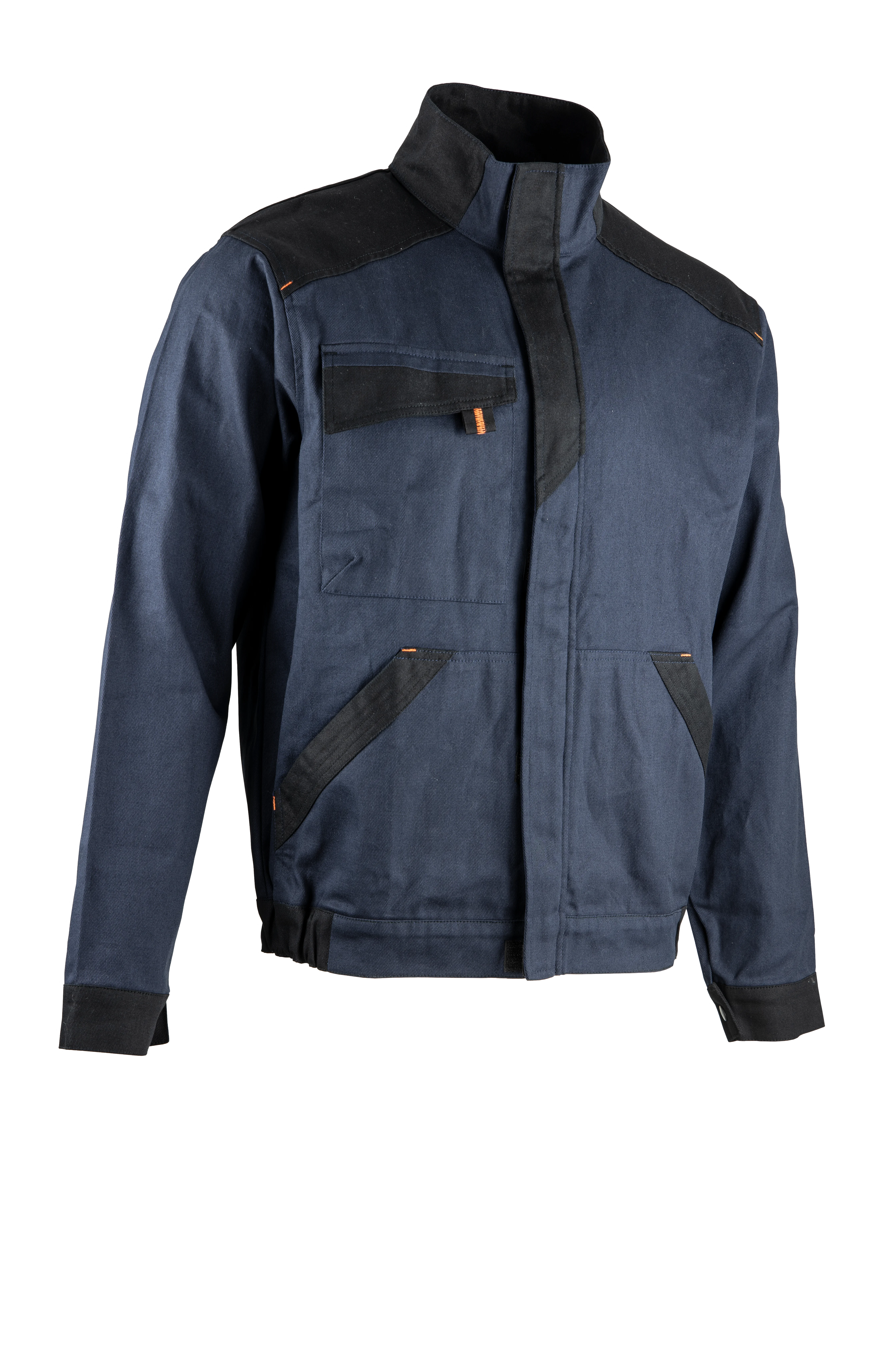 Veste de travail FOURNAISE - BLEU FONCE/NOIR image
