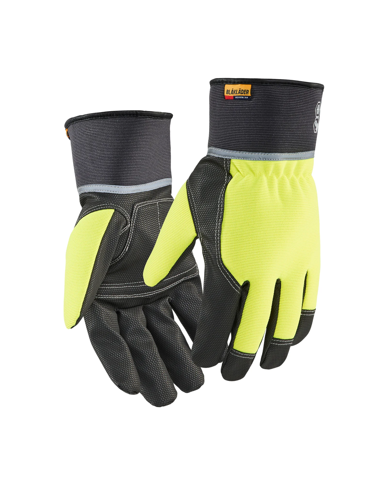Lot de 6 paires - Gants de travail haute-visibilité tactiles 2877 - Jaune image