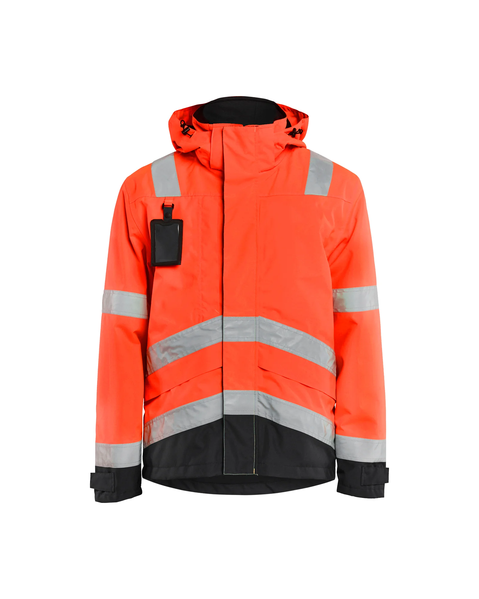 Veste de travail haute visibilité 4837 - Rouge fluo/Noir image