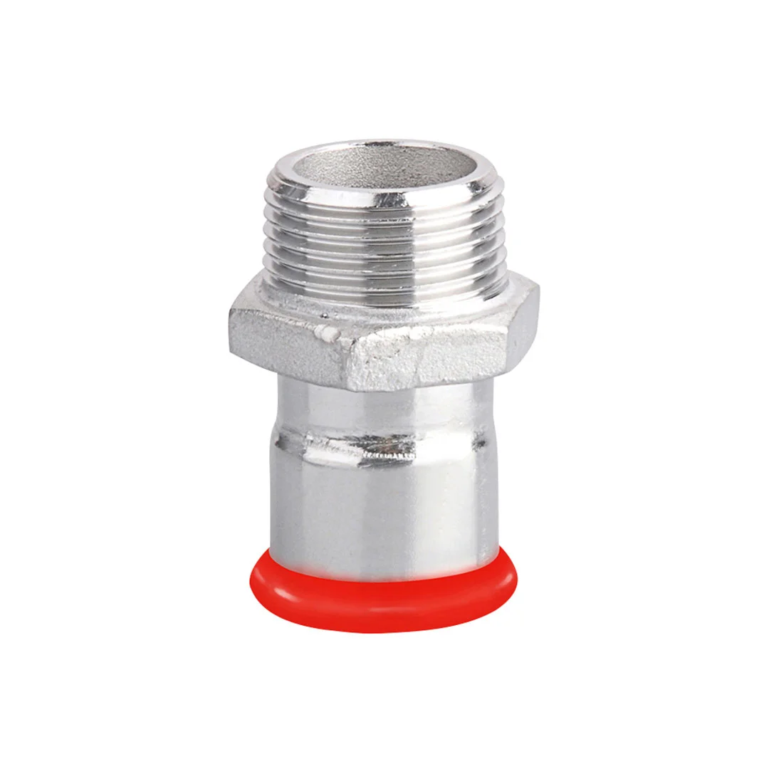 Jonction mâle fixe conique à sertir SERTIsteel Carbone - Empreinte M image