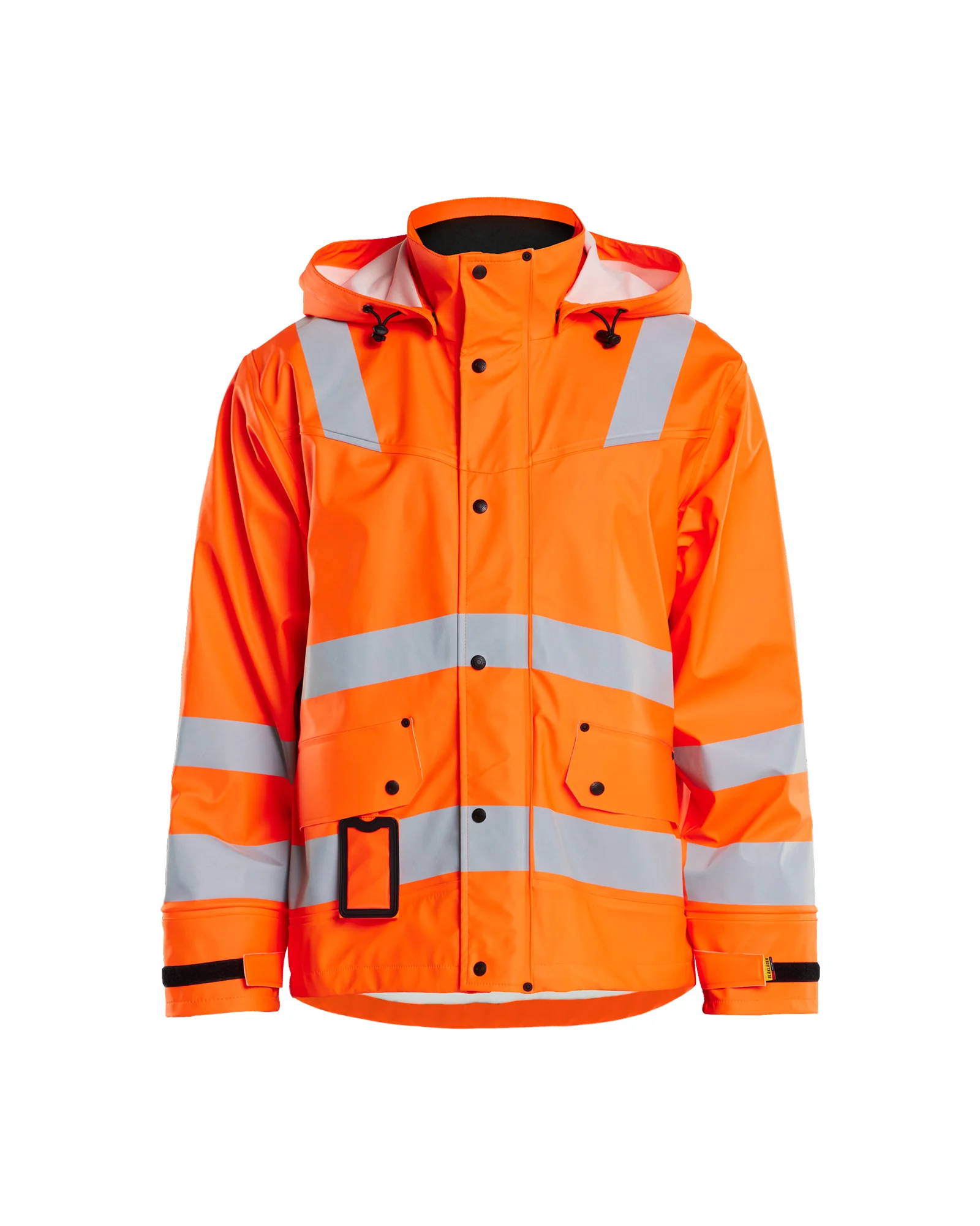 Veste de pluie haute visibilité Niveau 2 4302 - Orange fluo image