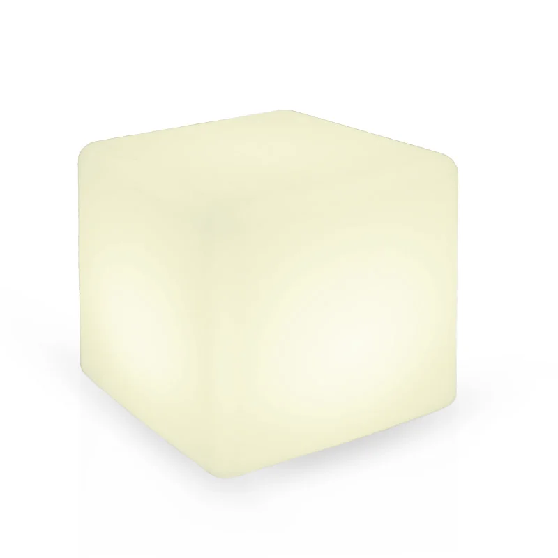 Cube lumineux d'extérieur + télécommande image