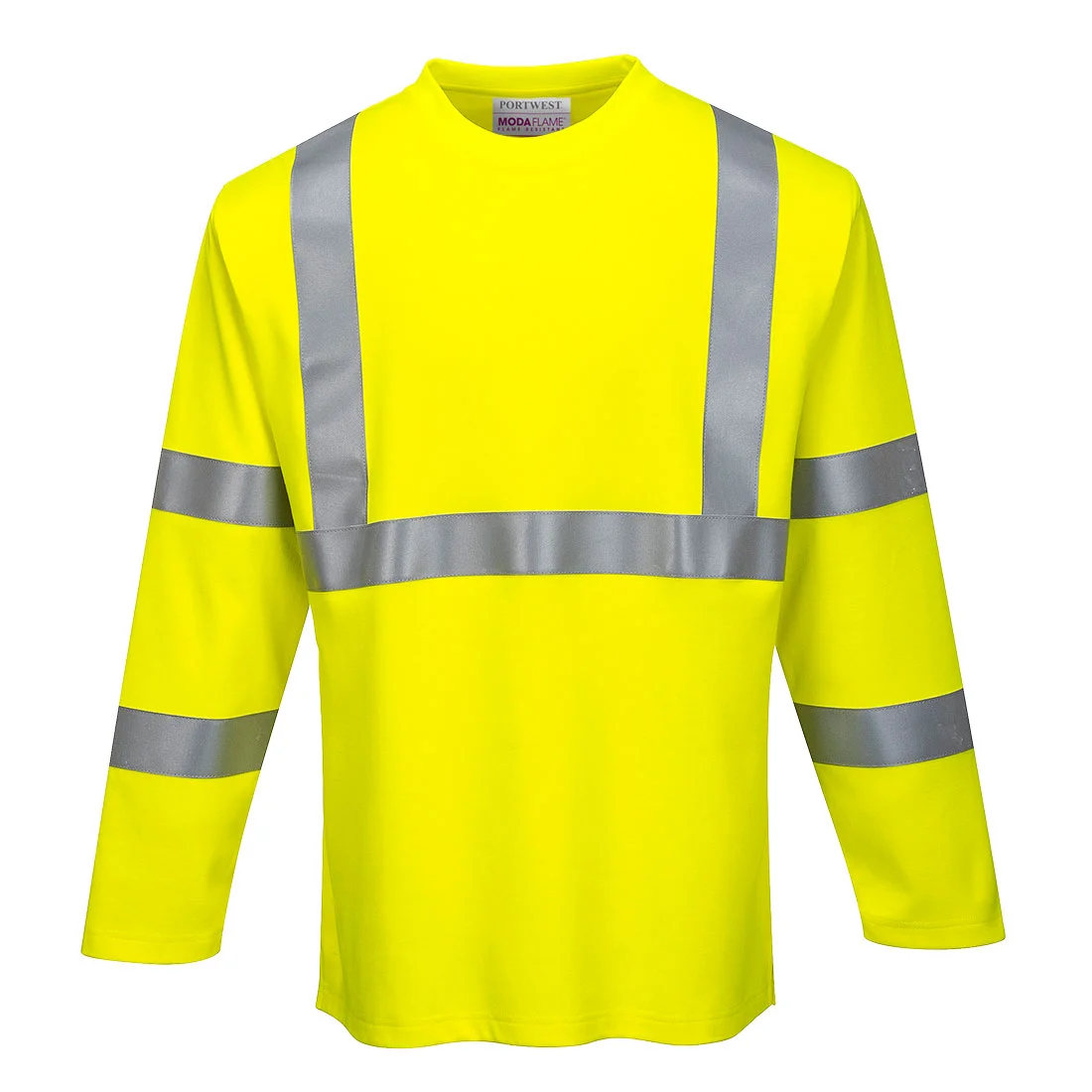 T-shirt à manches longues haute visibilité FR Jaune image