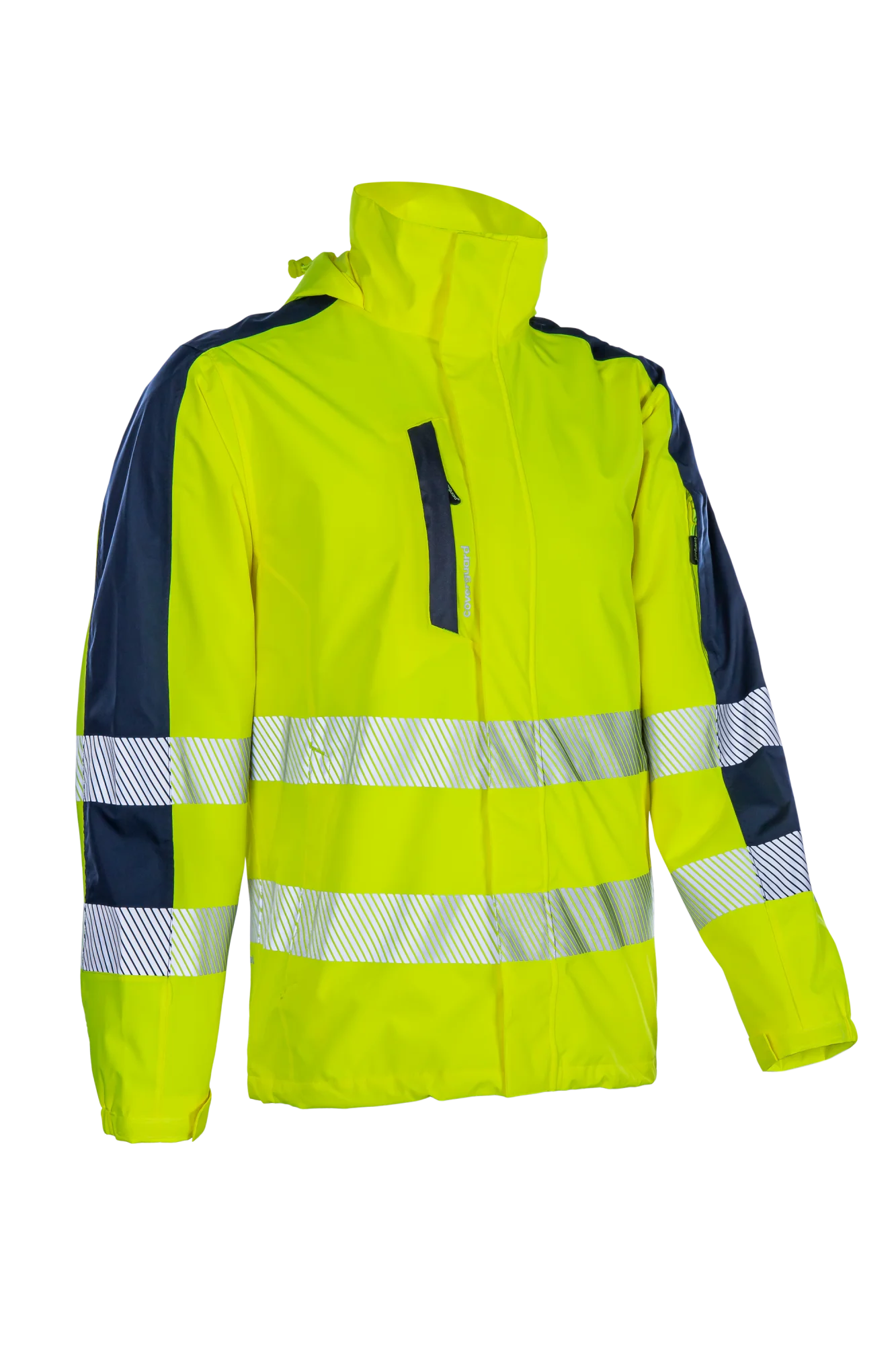 Veste de travail softshell imperméable haute visibilité HOTARU - Jaune Fluo image