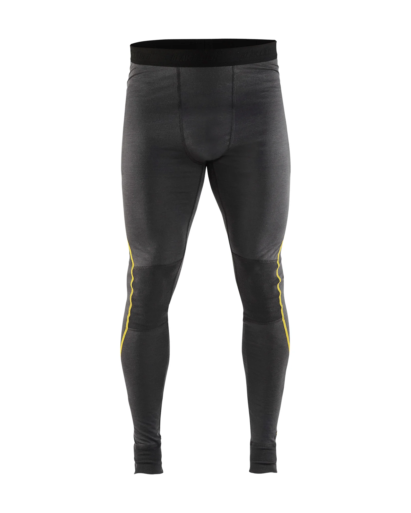 Bas de sous-vêtements XLIGHT 1844 - Gris foncé/Jaune image