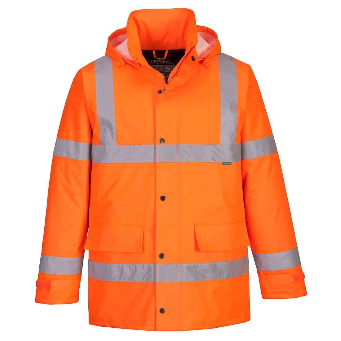 Parka d'hiver Hi-Vis Traffic Orange image