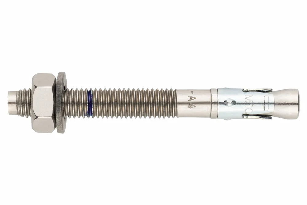 Goujon d'ancrage mâle charges lourdes pour béton fissuré et non fissuré Homologué ATE Option 1 - Tige inoxydable A4 - Bague inoxydable A4 image