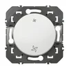 Interrupteur commande VMC Dooxie - Blanc image 0