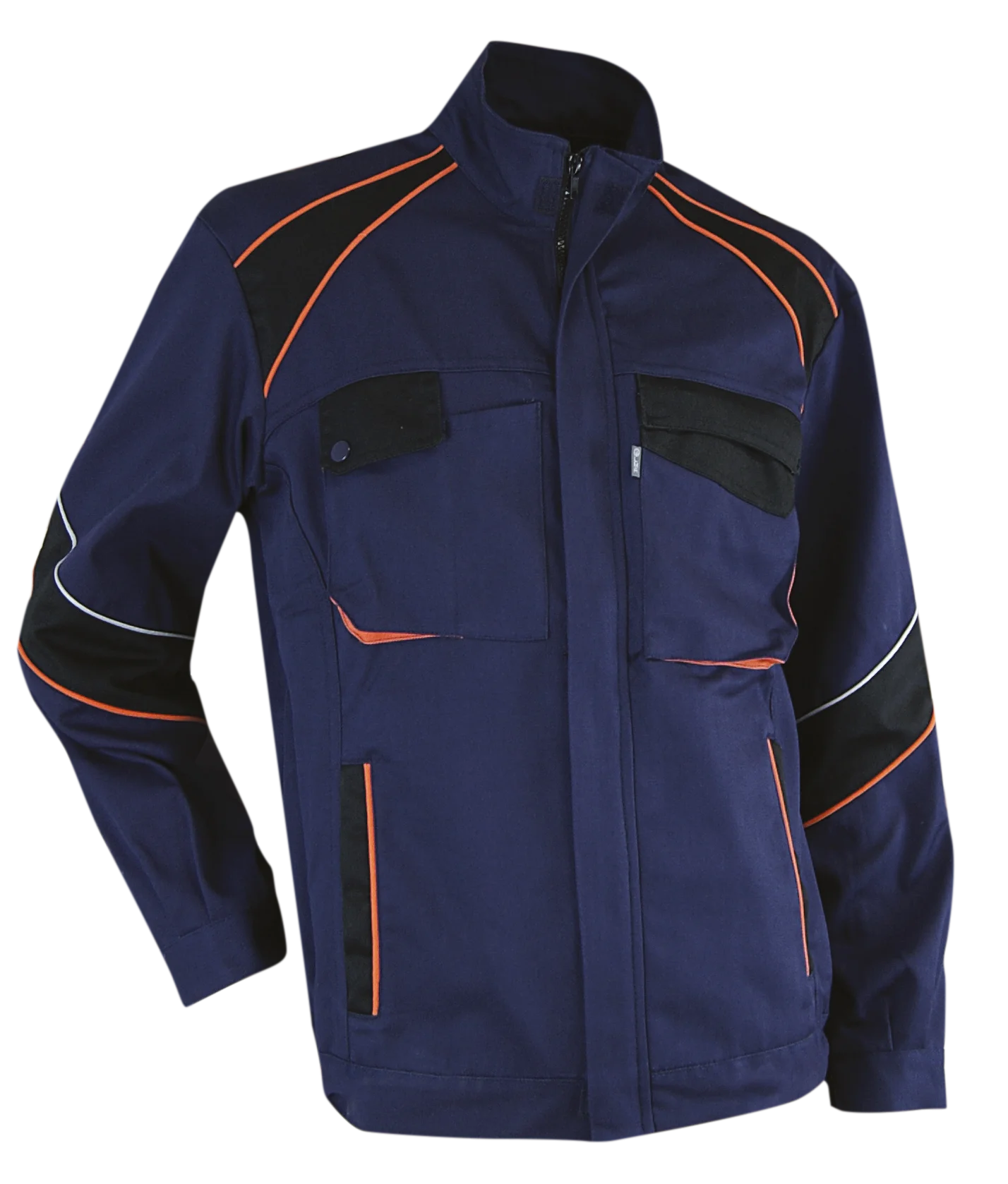 Veste de travail HOUE - MARINE/NOIR/ORANGE image