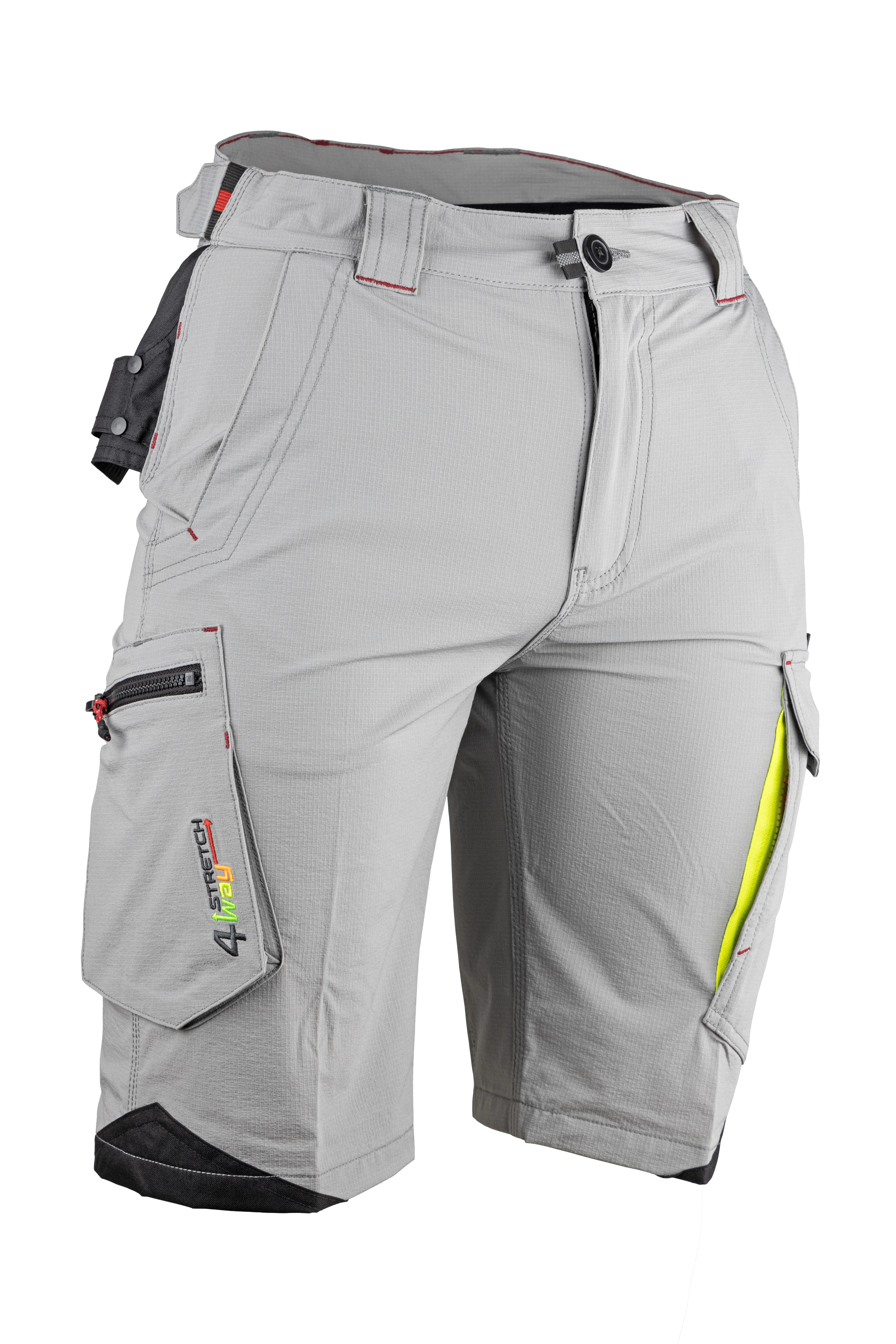 Bermuda de travail stretch anti uv MOLECULE - GRIS image