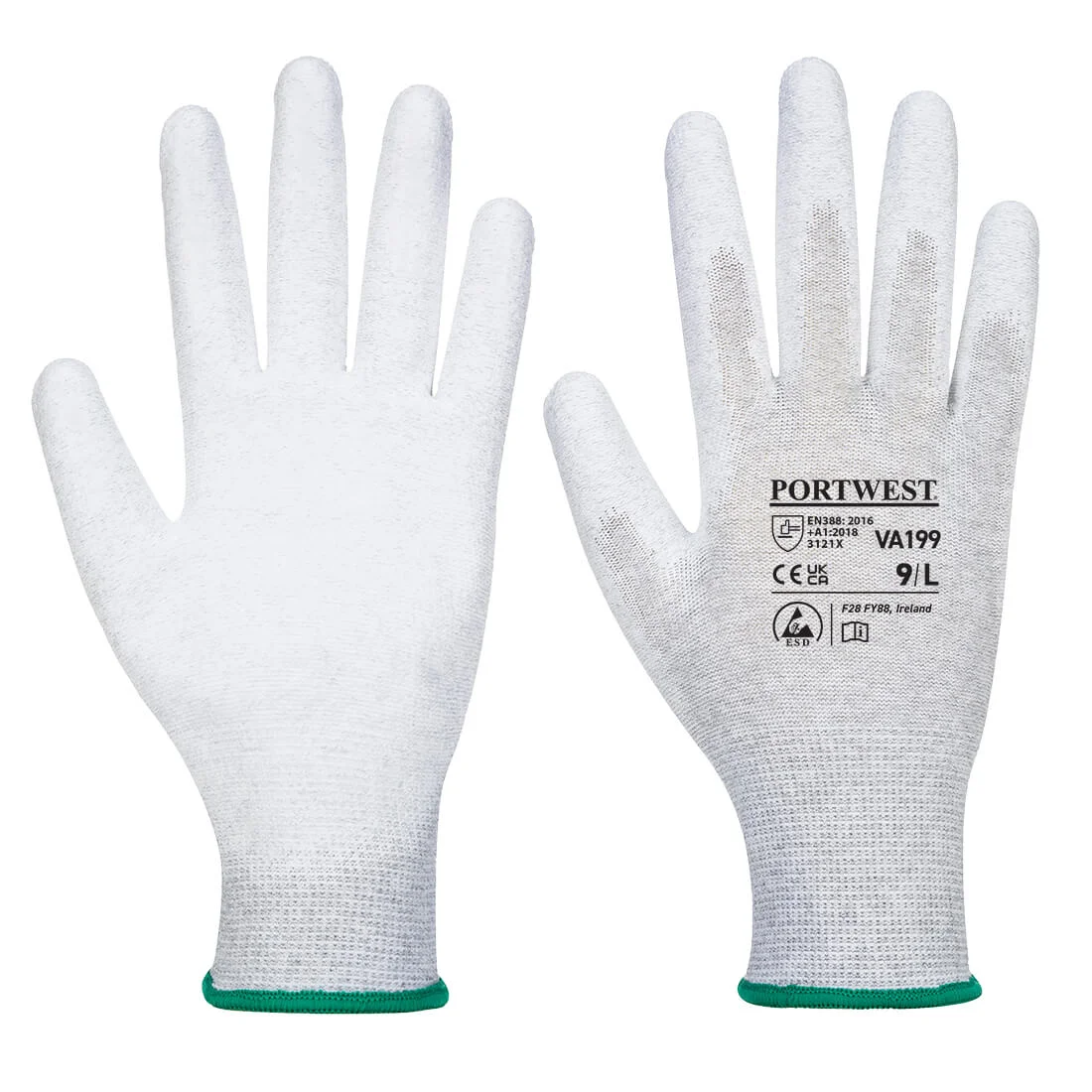 Gants Vending Antistatique PU Gris image