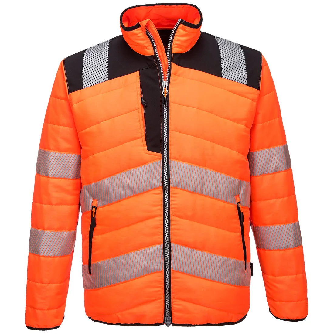 Veste Baffle PW3 Hi-Vis Orange/Noir image