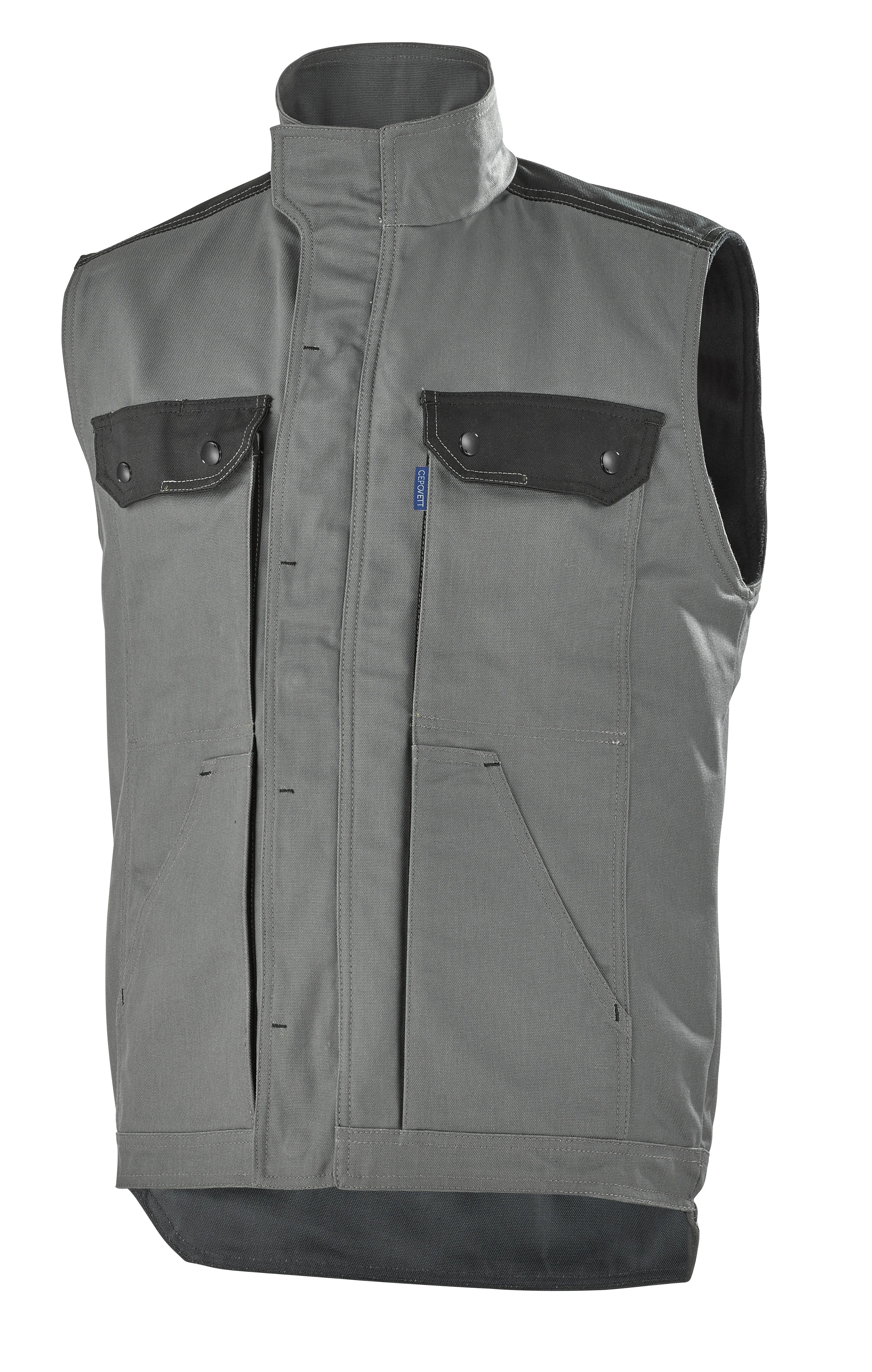 GILET DOUBLE POLAIRE KARGO PRO GRIS CONVOY/NOIR image