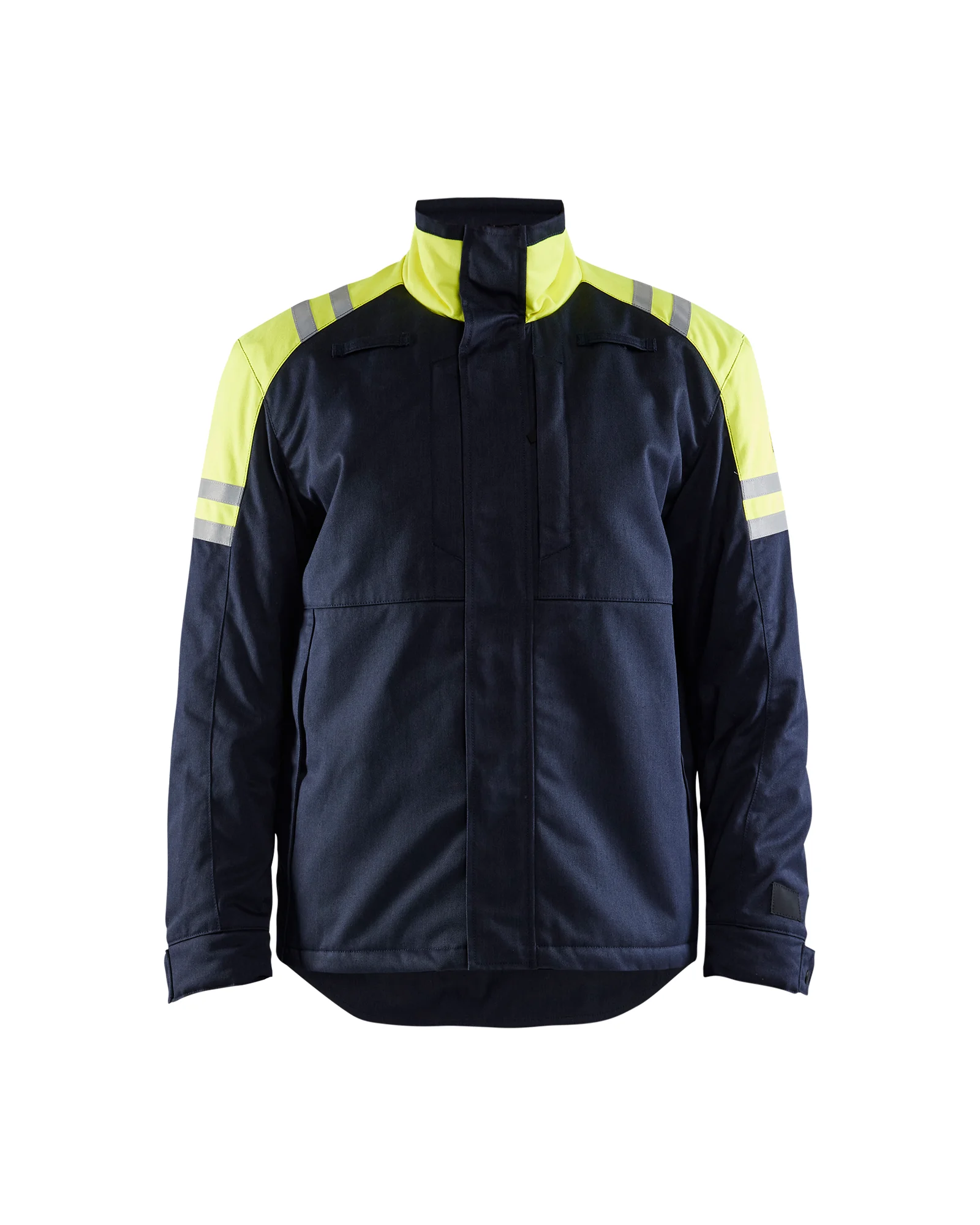 Veste de travail retardant flamme Inhérent Steel 4515 - Marine/Jaune image