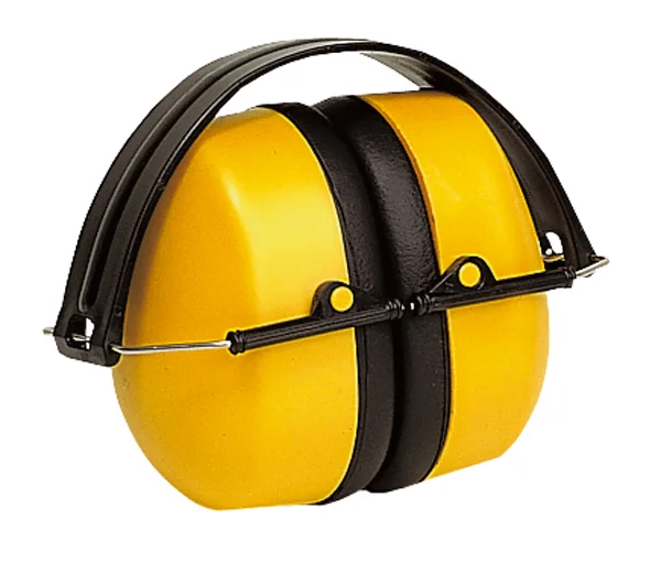 Lot de 10 - Casque pliable anti-bruit jaune Max 500 SNR32.1dB Multi-usages image