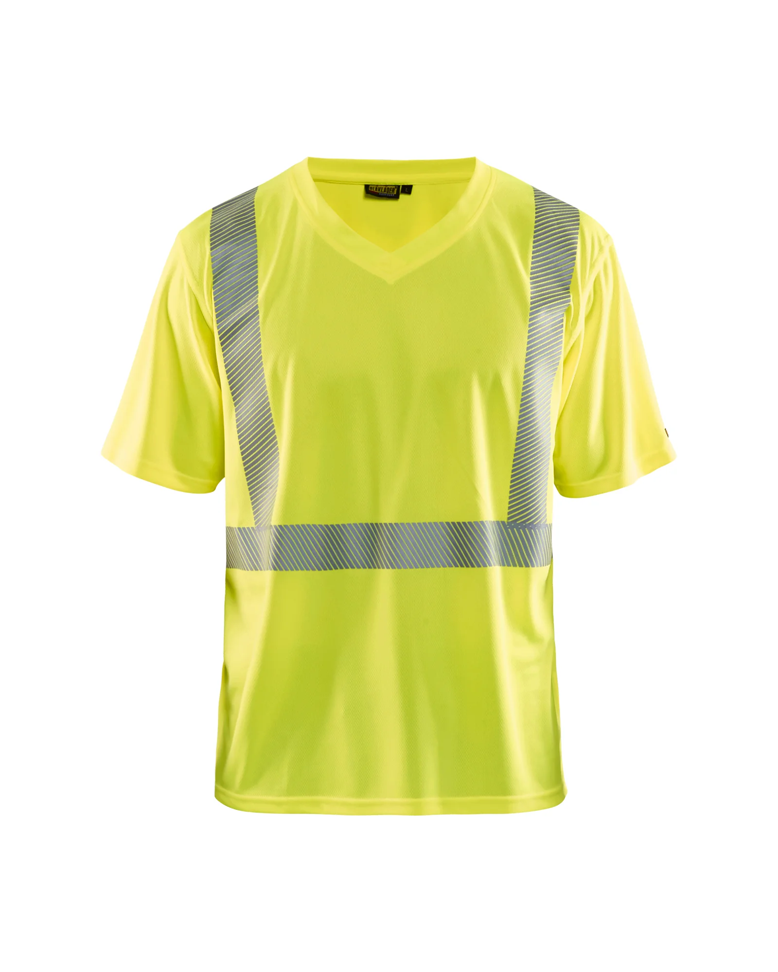 T-shirt de travail anti-UV haute visibilité 3386 - Jaune fluo image