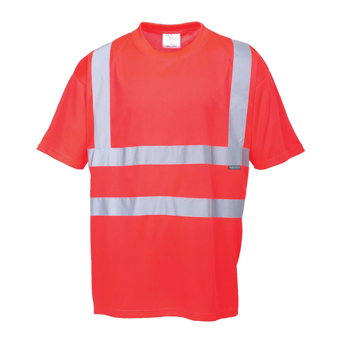 T-Shirt Hi-Vis  Rouge image