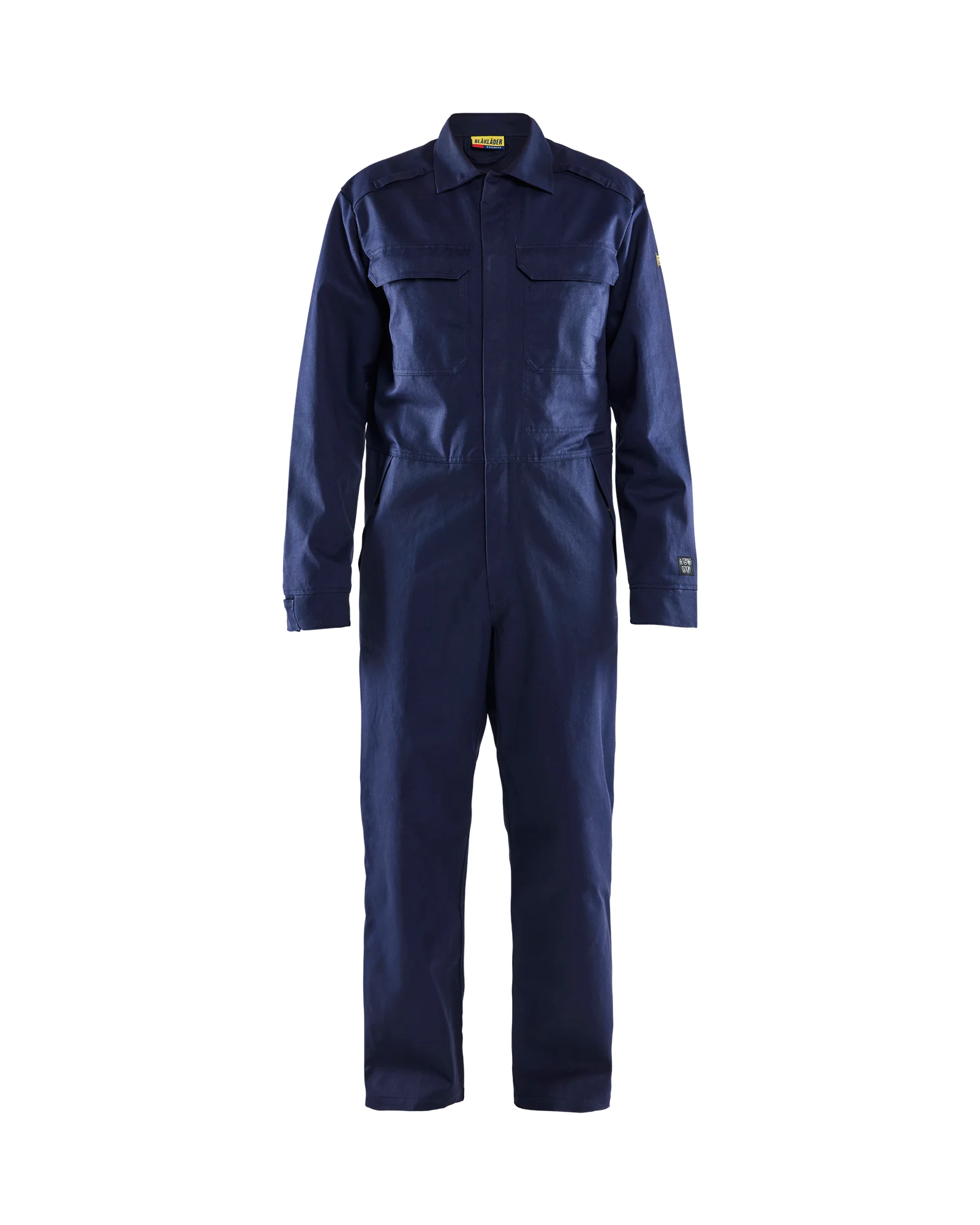 Combinaison de travail manches longues retardant flamme 6704 - Marine image