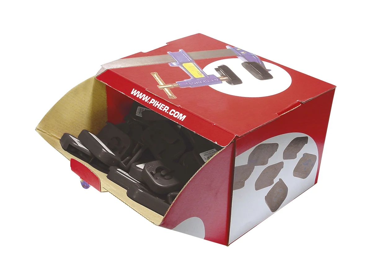 Boîte de 100 protecteurs plastique pour serre-joint à pompe image