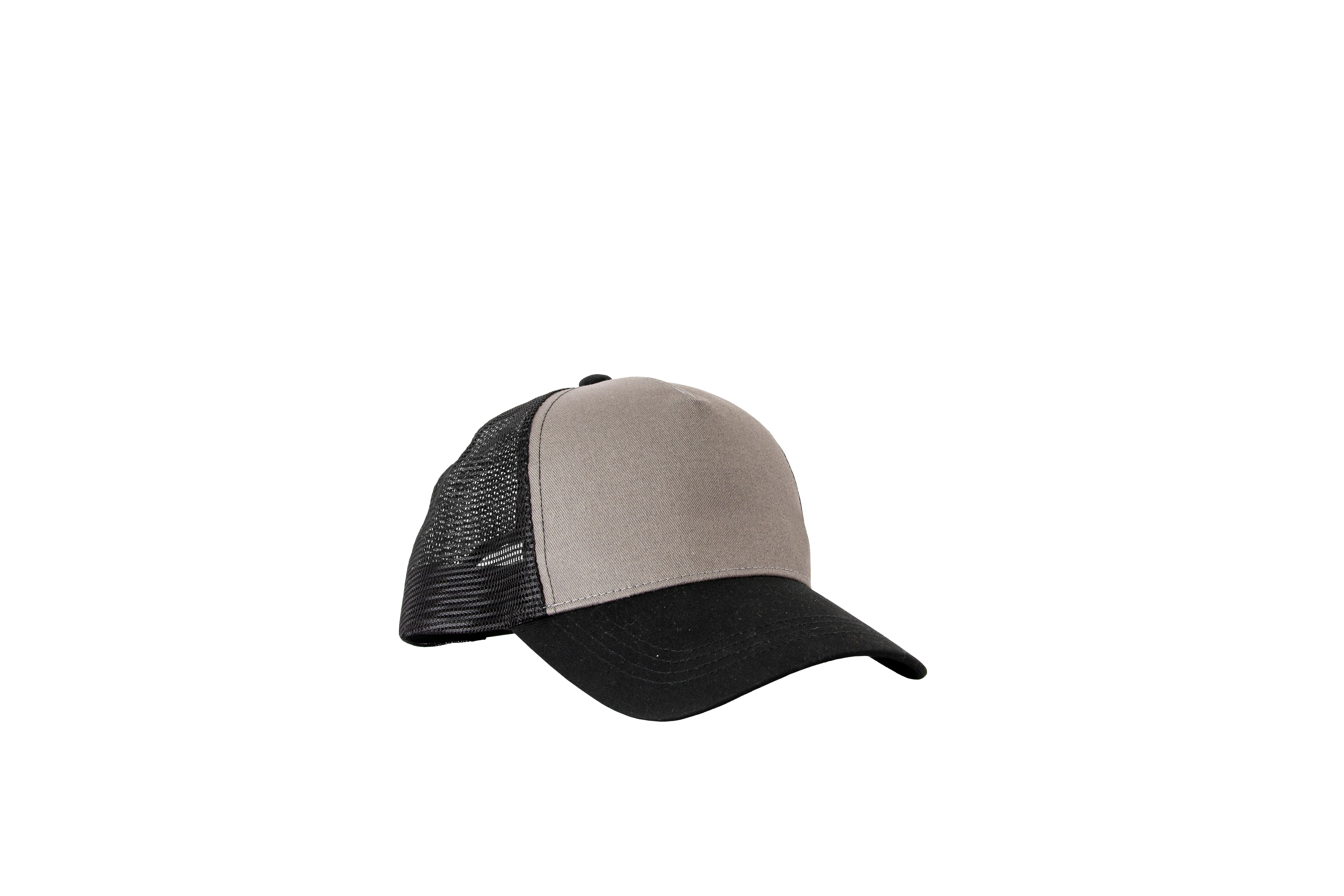 Casquette 5 pans 100% coton TU CAPITOLE - GRIS/NOIR image