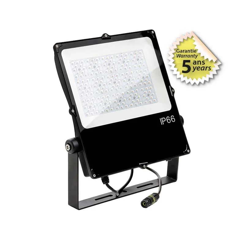 Projecteur extérieur LED PARTHENON 100W - 12500lm - 2900K IP66 - Noir image