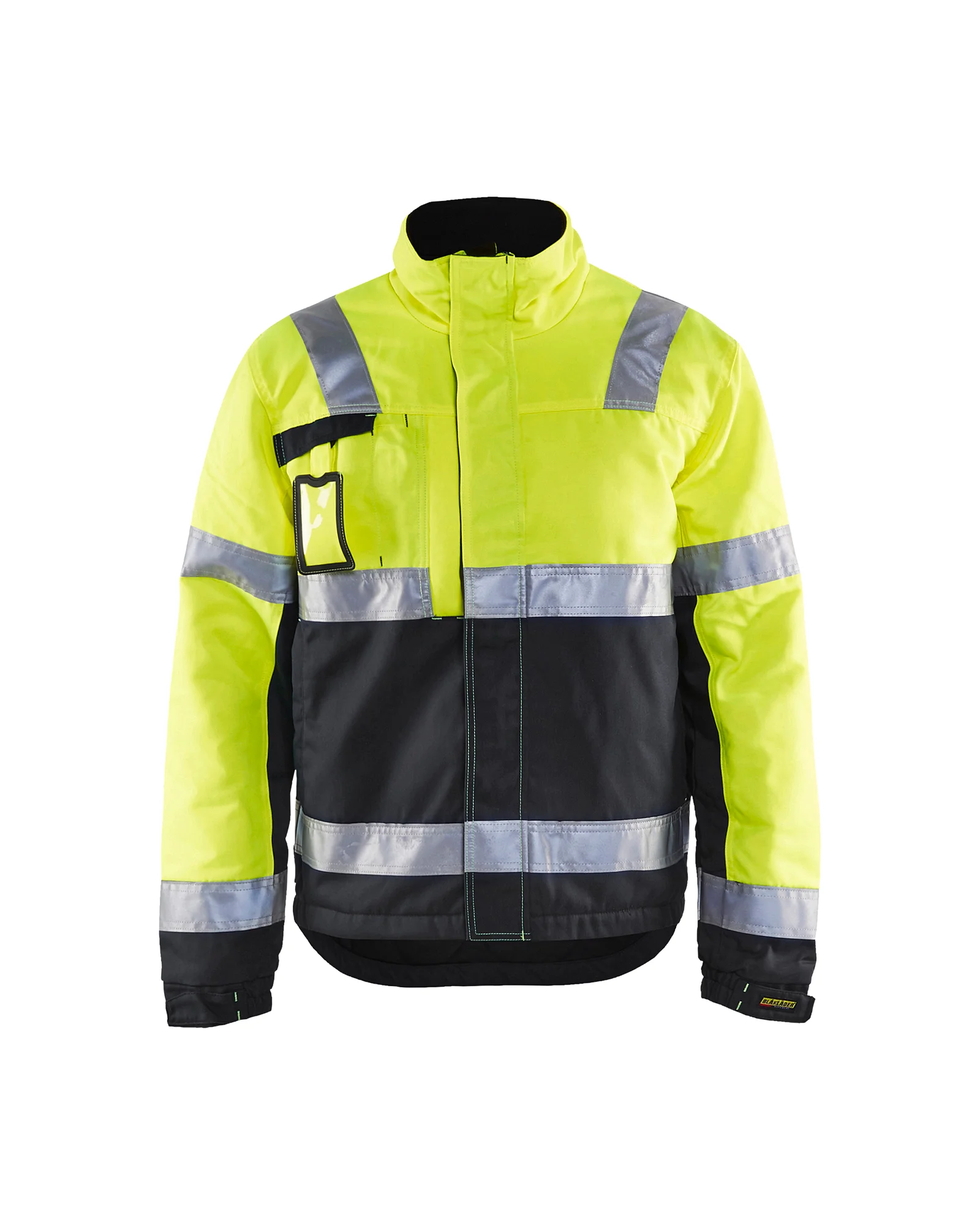 Veste de travail hiver haute visibilité 4862 - Jaune fluo/Noir image