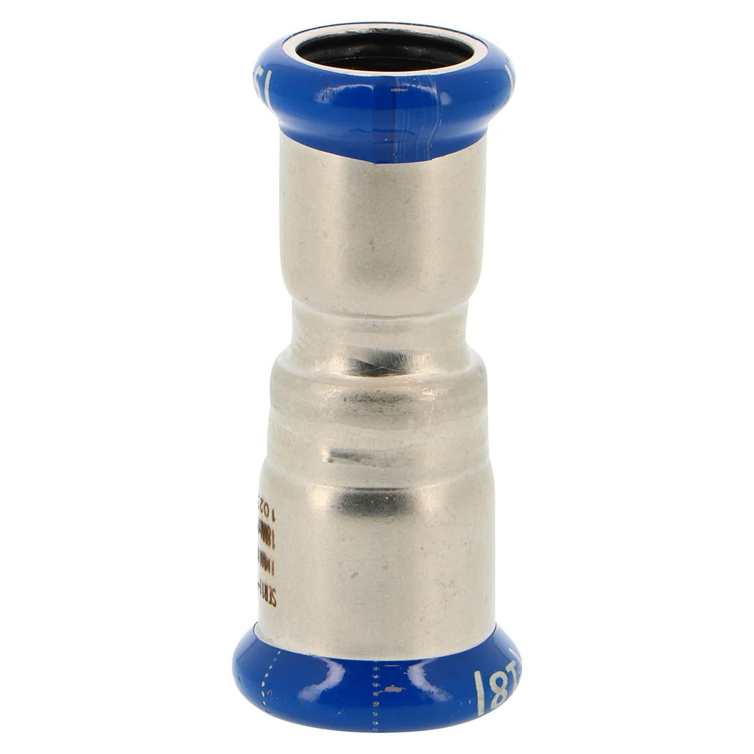 Manchon inégal acier à sertir SERTIsteel Inox - Empreinte M image