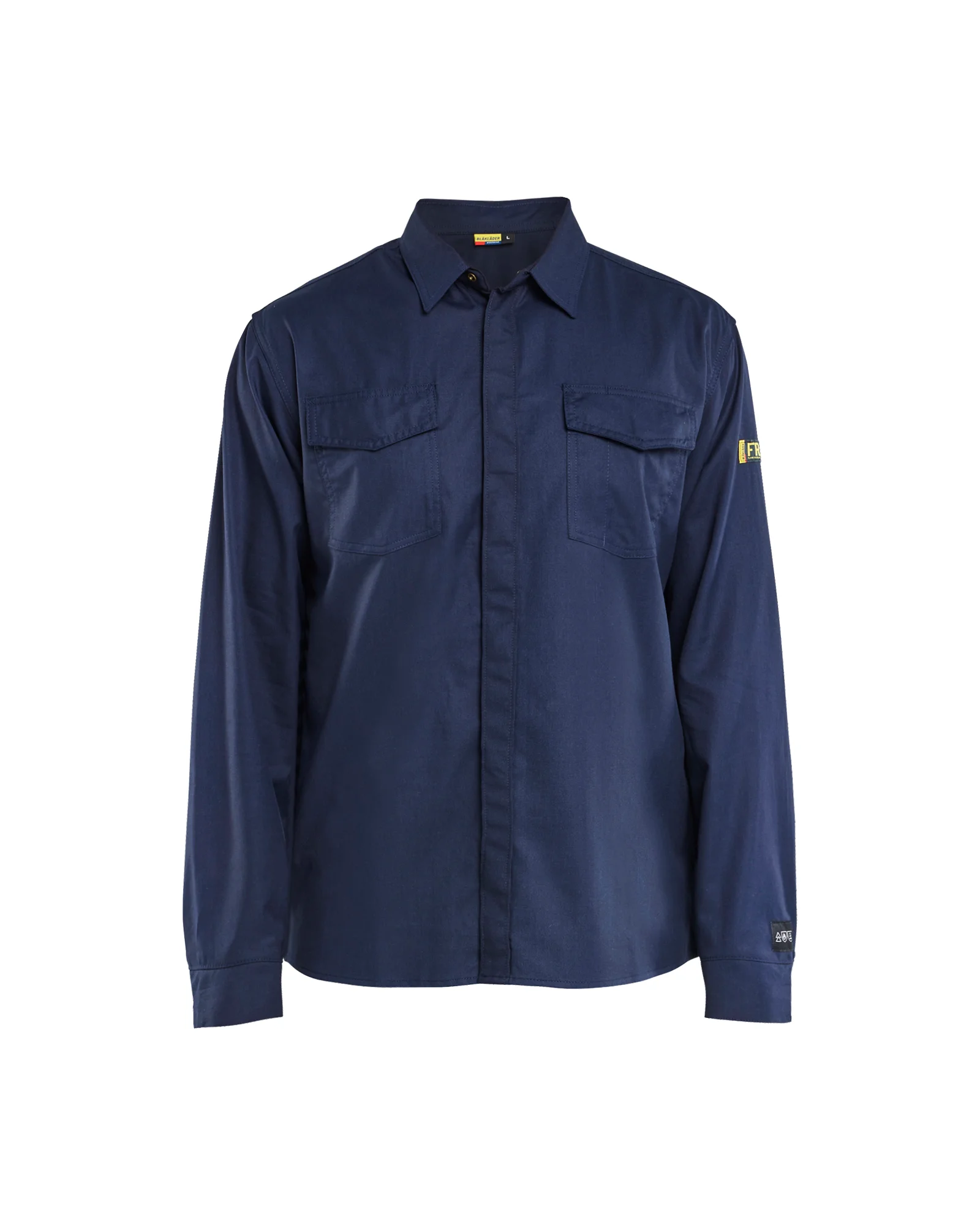 Chemise de travail retardant flamme inhérent 3227 - Marine image