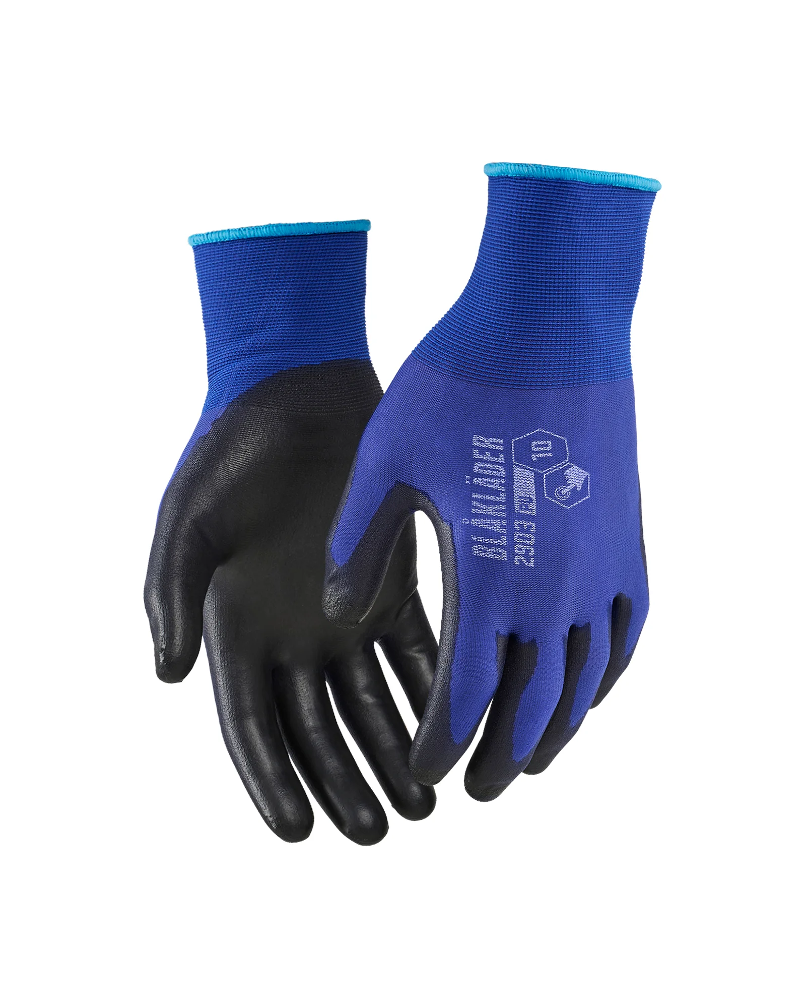 Lot de 12 paires - Gants de travail tactiles en PU trempé 2903 - Marine image