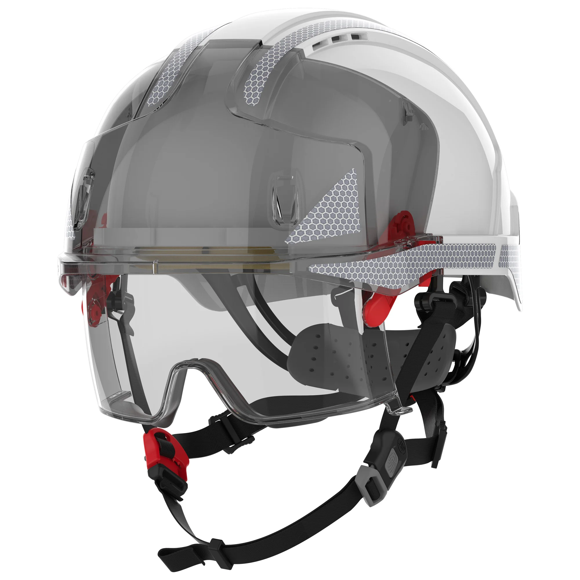 Casque de chantier double norme crémaillère EVO VISTAlens Dualswitch CR2 image