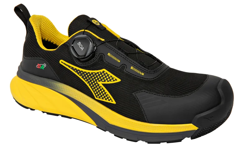 Chaussures de sécurité basses VORTEX DA2 BOA S3S SC FO SR HRO ESD - Noir/Jaune chrome image