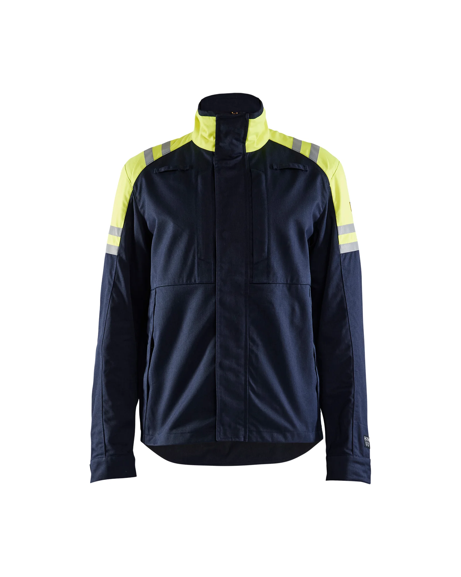 Veste de travail retardant flamme Inhérent Steel 4505 - Marine/Jaune image