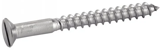 Vis à bois tête fraisée fendue - Inox A2 image