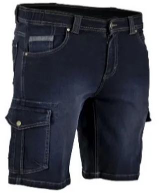 Bermuda de travail RADE - BLEU DENIM image